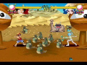 From TV Animation One Piece - Grand Battle! 2 (JP) screen shot game playing